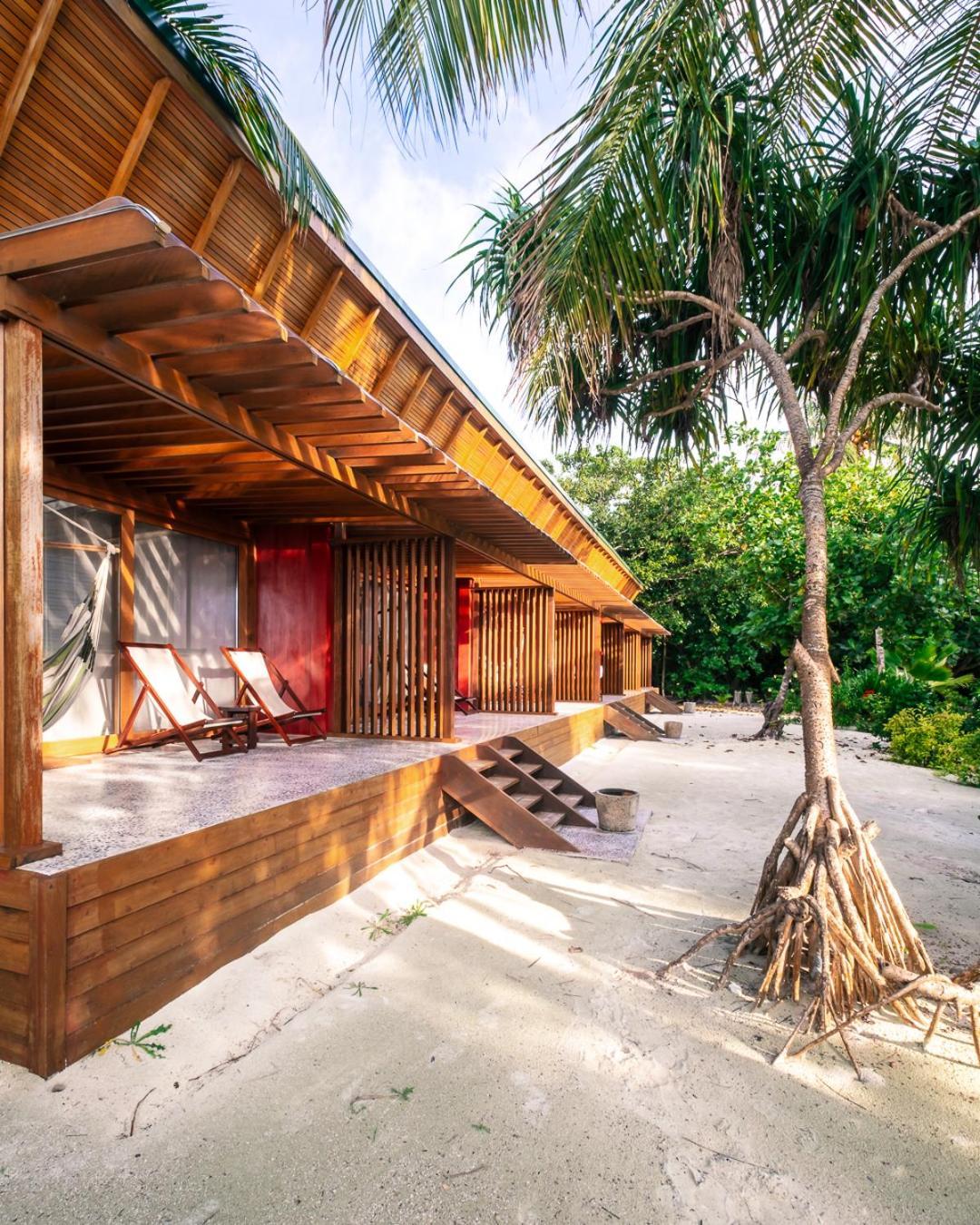 The Barefoot Eco Hotel Hanimaadhoo Island Exterior photo