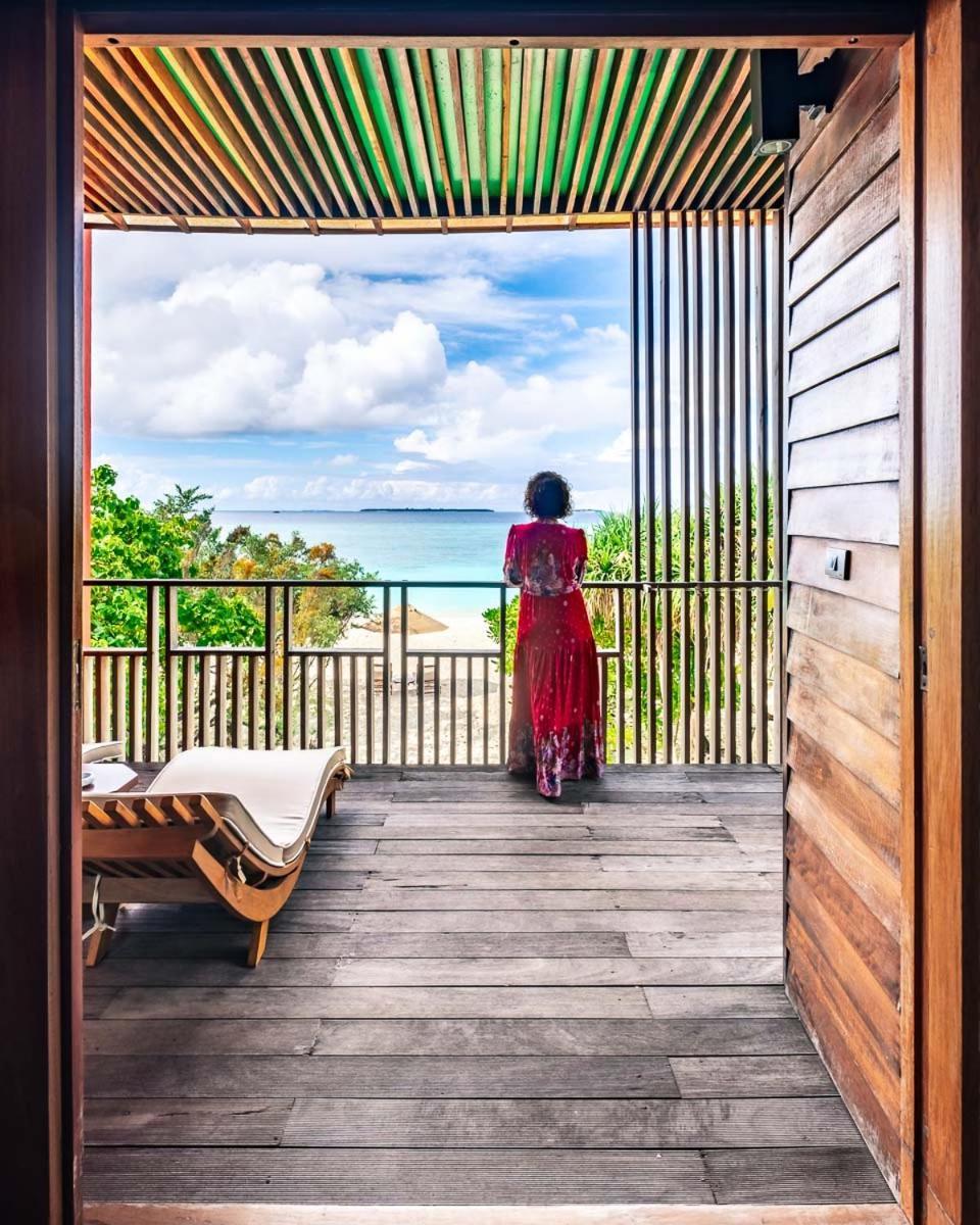 The Barefoot Eco Hotel Hanimaadhoo Island Exterior photo