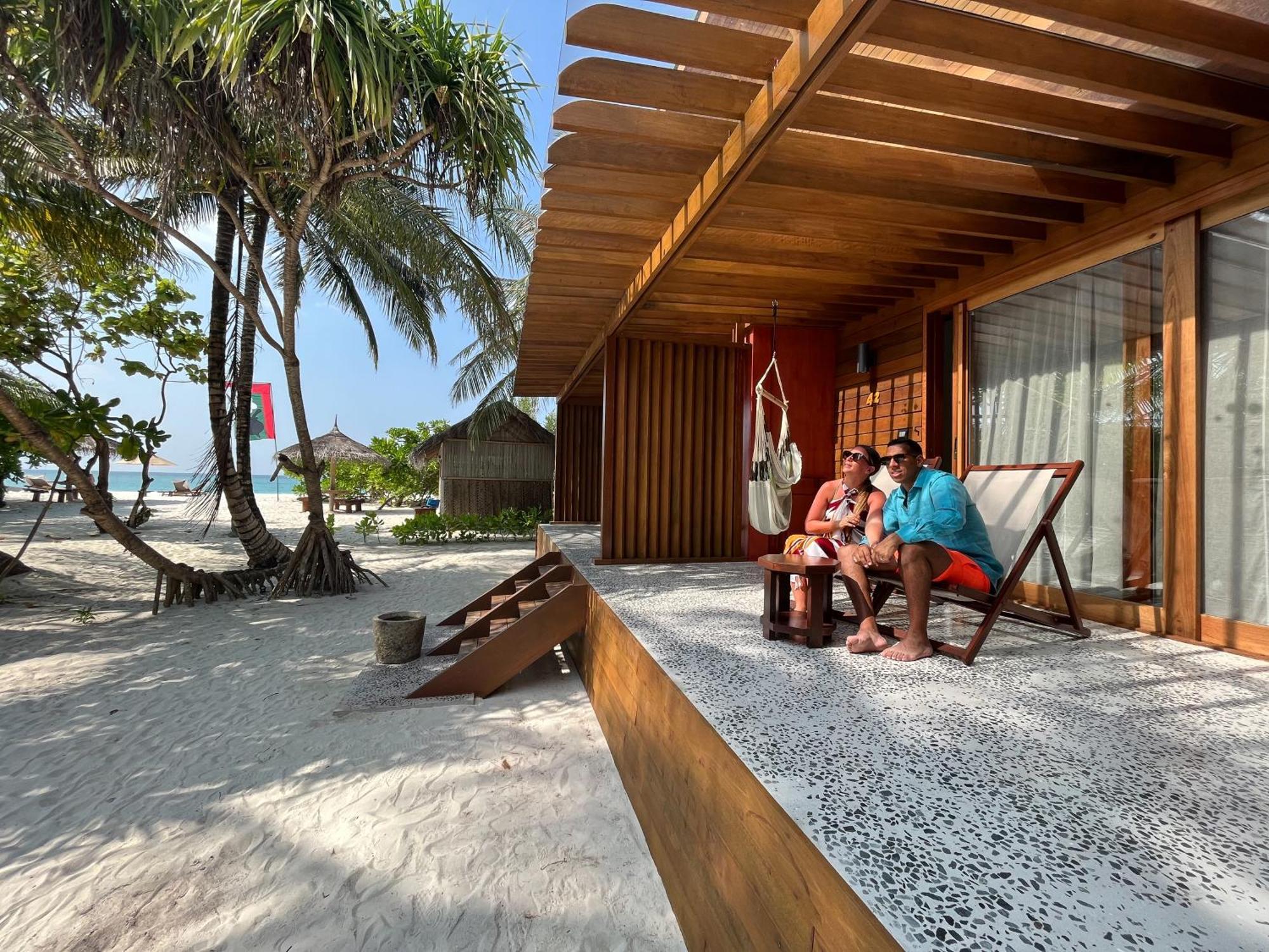 The Barefoot Eco Hotel Hanimaadhoo Island Exterior photo